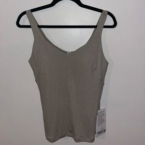 LULULEMON Ribbed Micro-Modal Tank Top, size 10
